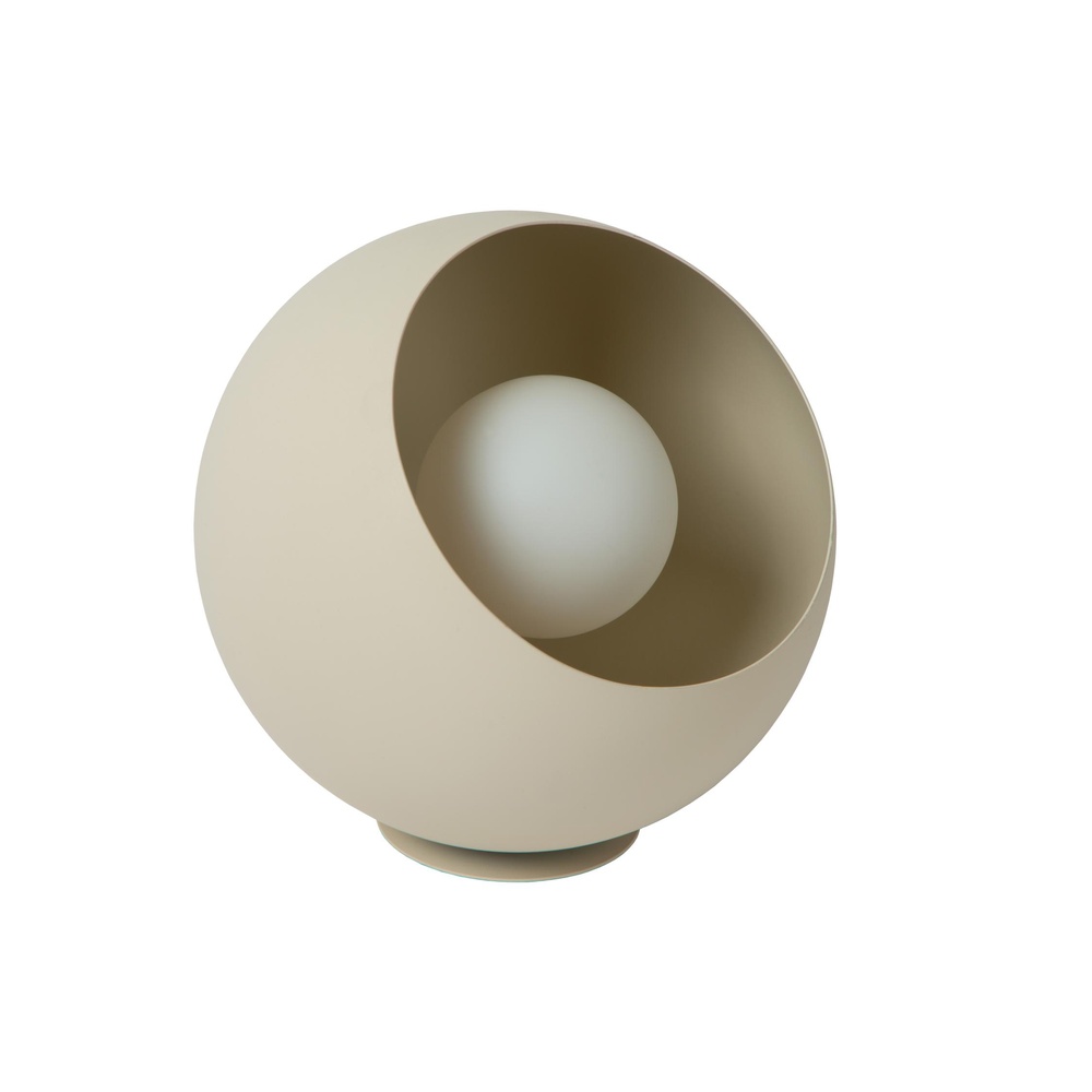 Lucide TafellampjeDoredos Ø 20cm zand bruin - 51500/20/38